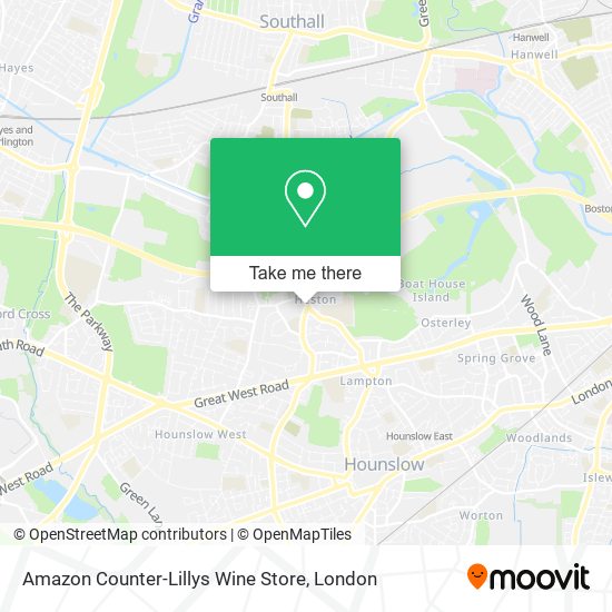 Amazon Counter-Lillys Wine Store map