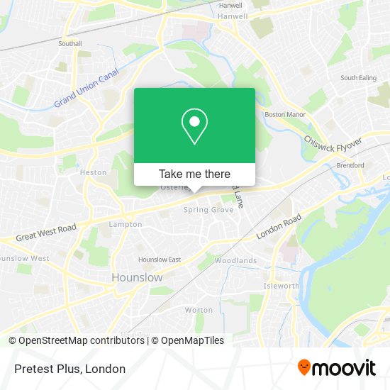 Pretest Plus map