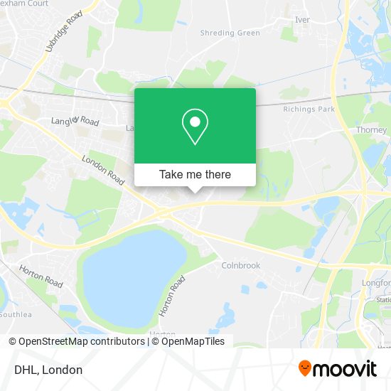DHL map