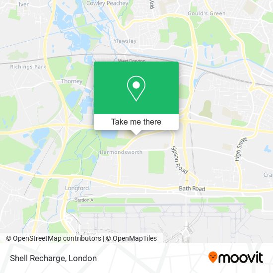 Shell Recharge map