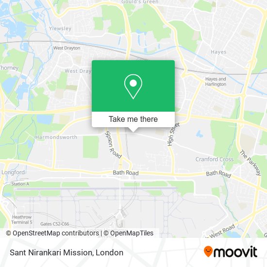 Sant Nirankari Mission map