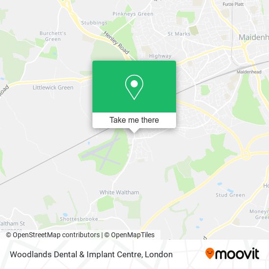 Woodlands Dental & Implant Centre map