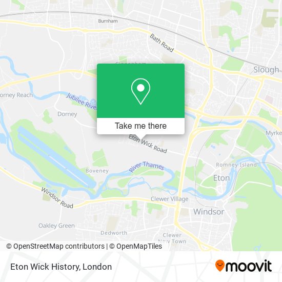 Eton Wick History map