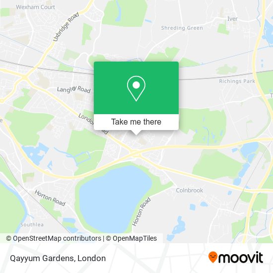 Qayyum Gardens map