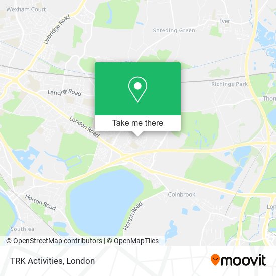 TRK Activities map