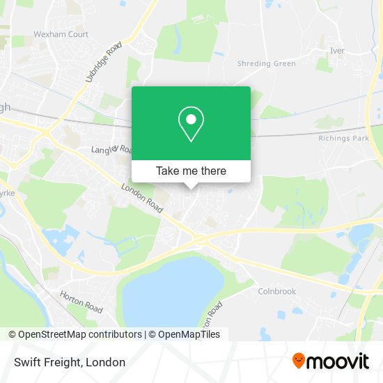Swift Freight map