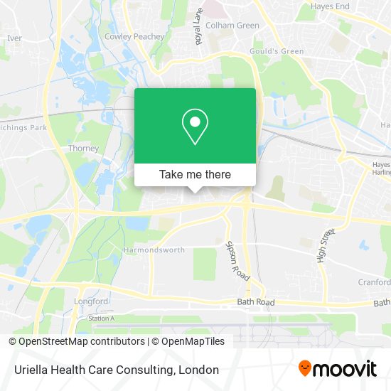 Uriella Health Care Consulting map