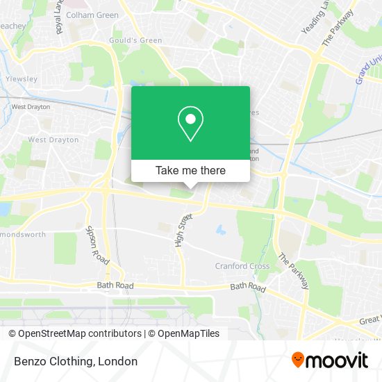 Benzo Clothing map
