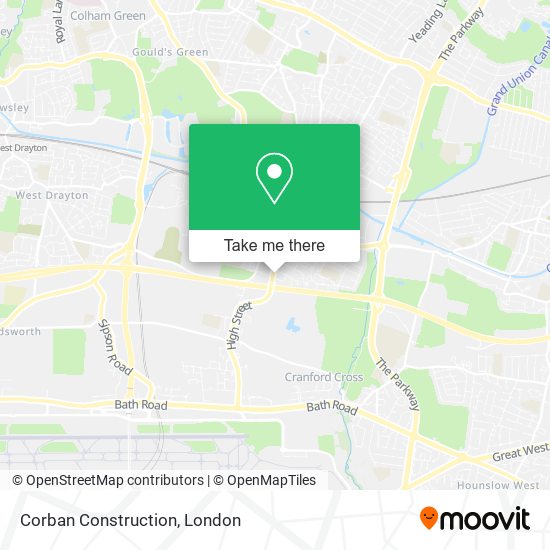 Corban Construction map