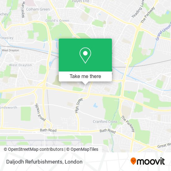 Daljodh Refurbishments map
