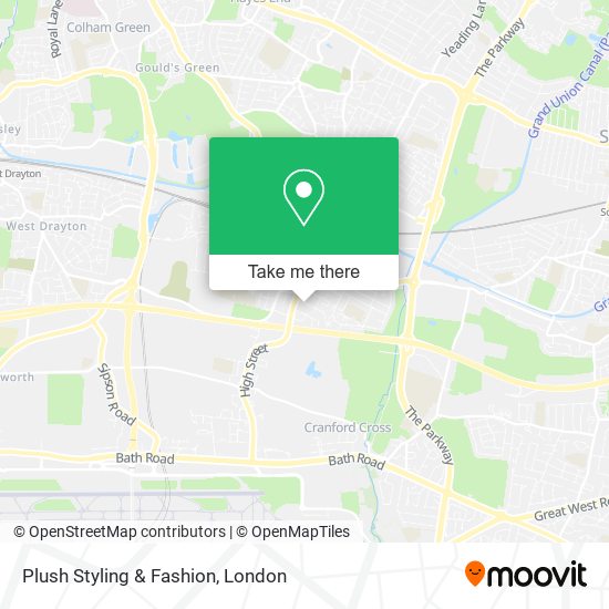 Plush Styling & Fashion map