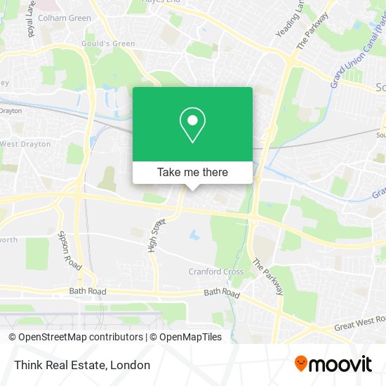 Think Real Estate map