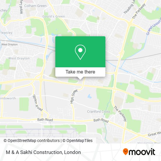 M & A Sakhi Construction map