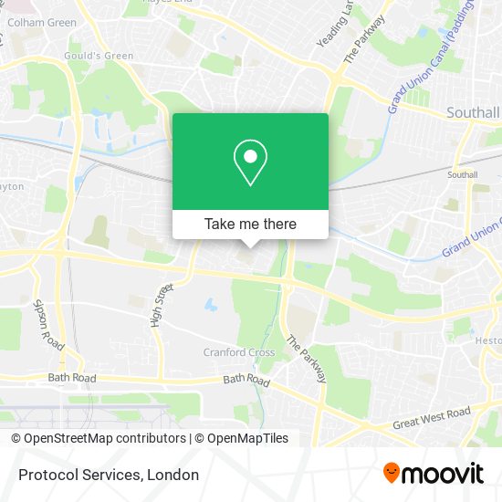 Protocol Services map