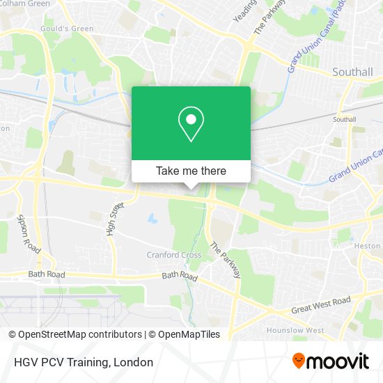 HGV PCV Training map
