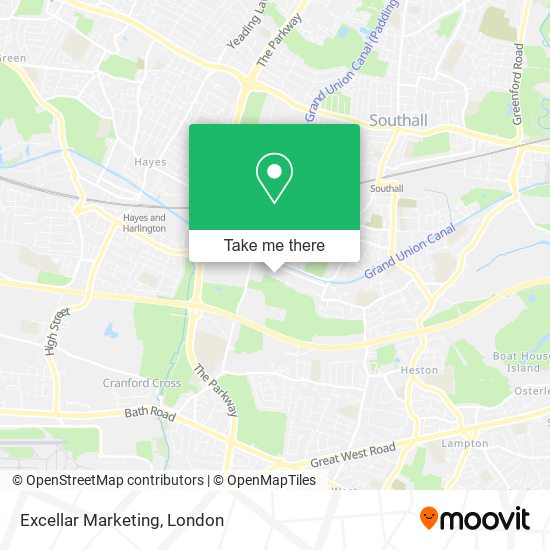 Excellar Marketing map