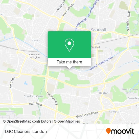LGC Cleaners map