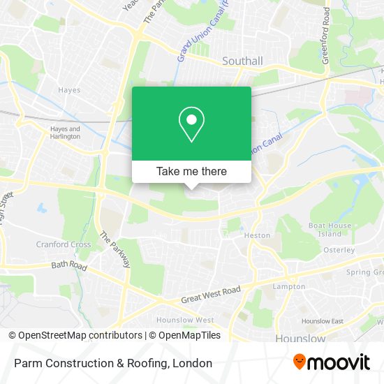 Parm Construction & Roofing map