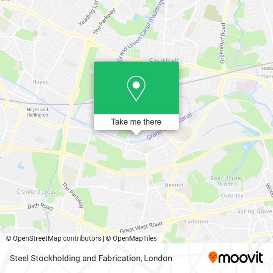 Steel Stockholding and Fabrication map