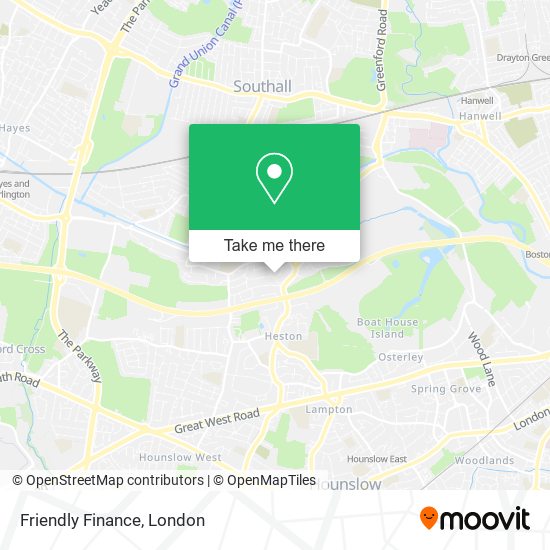 Friendly Finance map