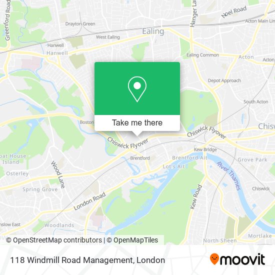 118 Windmill Road Management map