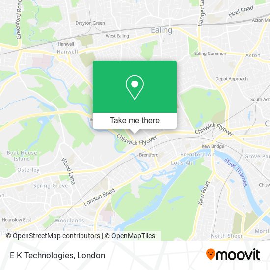 E K Technologies map