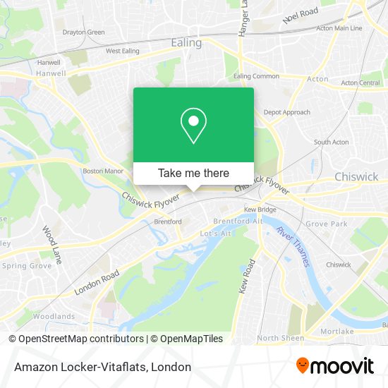 Amazon Locker-Vitaflats map
