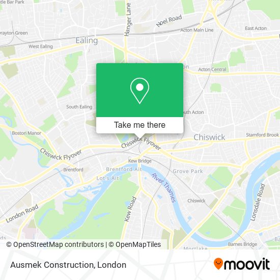 Ausmek Construction map
