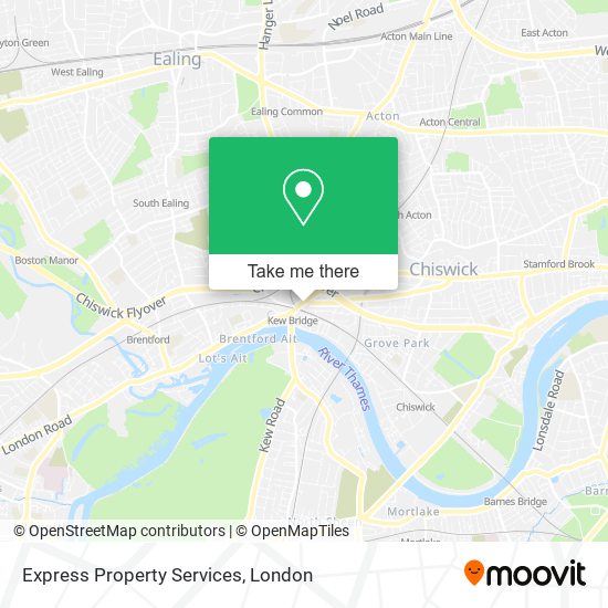 Express Property Services map