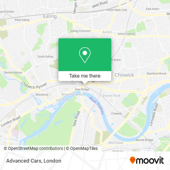 Advanced Cars map