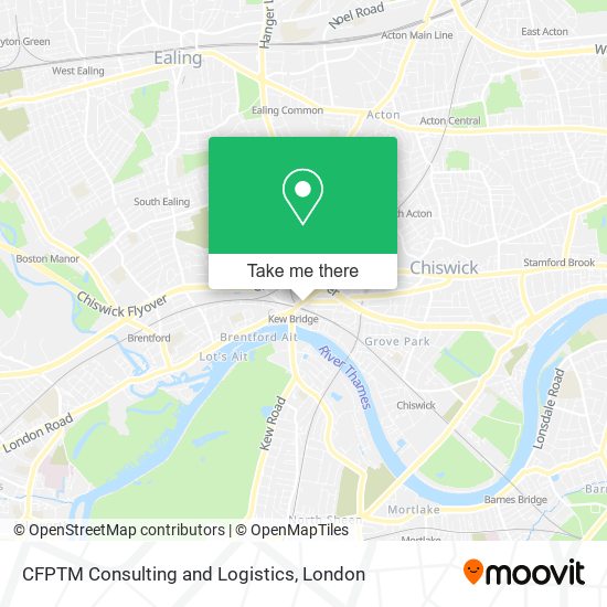 CFPTM Consulting and Logistics map