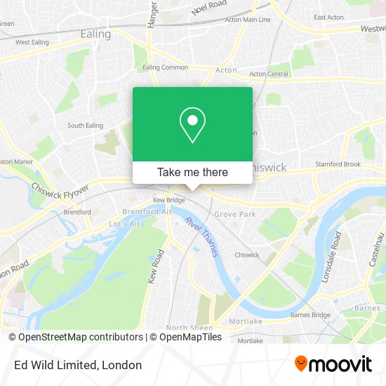 Ed Wild Limited map