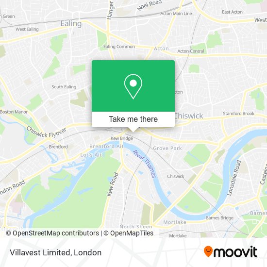Villavest Limited map