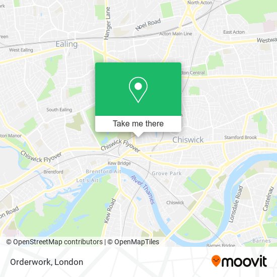 Orderwork map