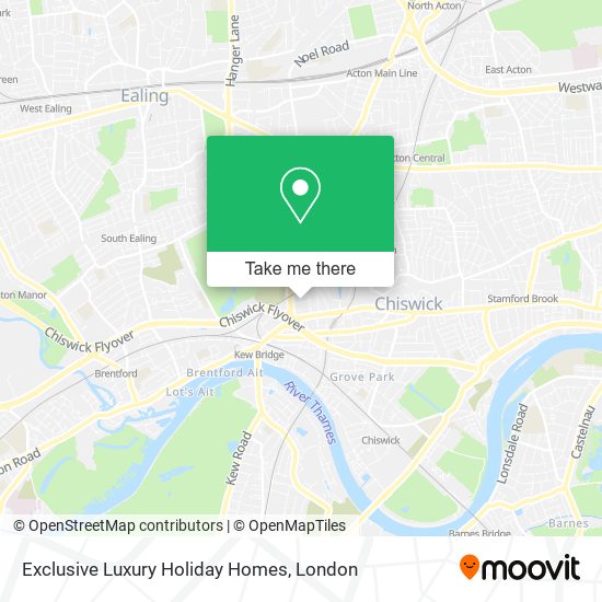 Exclusive Luxury Holiday Homes map