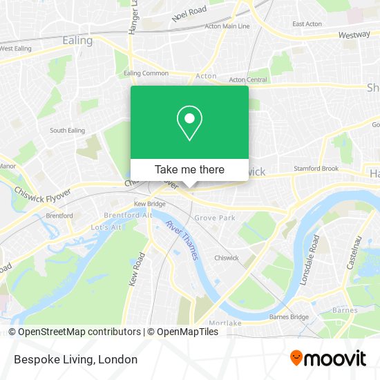 Bespoke Living map