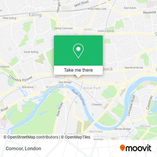 Comcor map