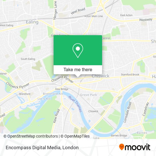 Encompass Digital Media map