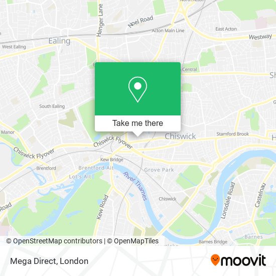 Mega Direct map
