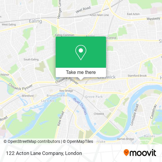 122 Acton Lane Company map