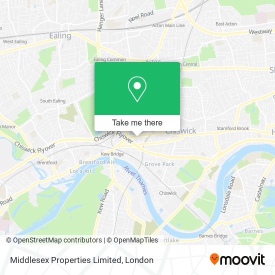 Middlesex Properties Limited map