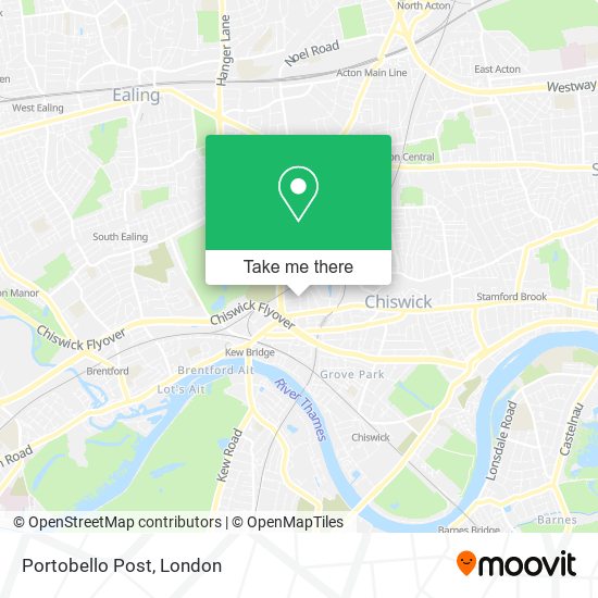 Portobello Post map