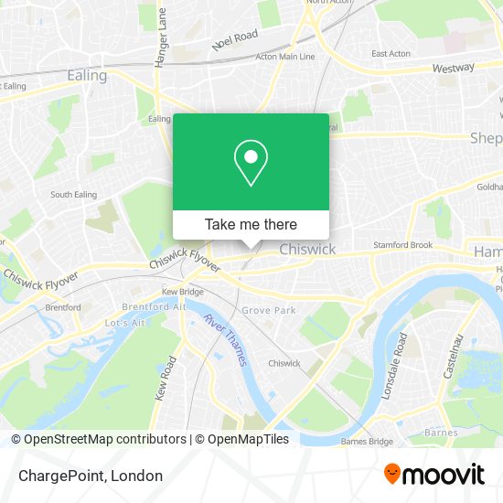 ChargePoint map