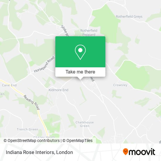 Indiana Rose Interiors map