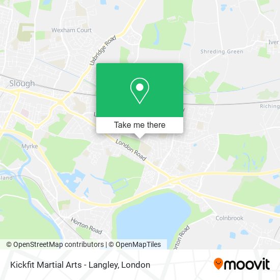 Kickfit Martial Arts - Langley map