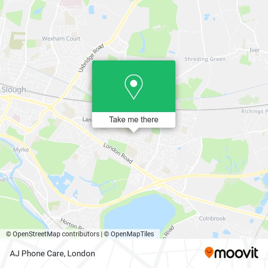 AJ Phone Care map