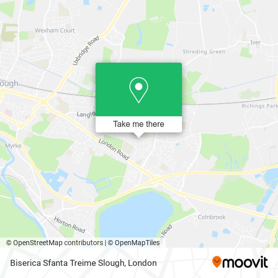 Biserica Sfanta Treime Slough map
