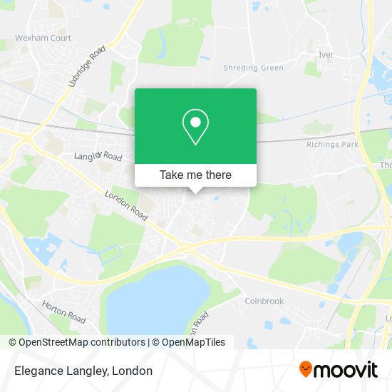 Elegance Langley map