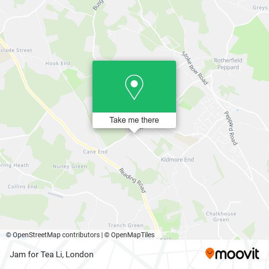 Jam for Tea Li map