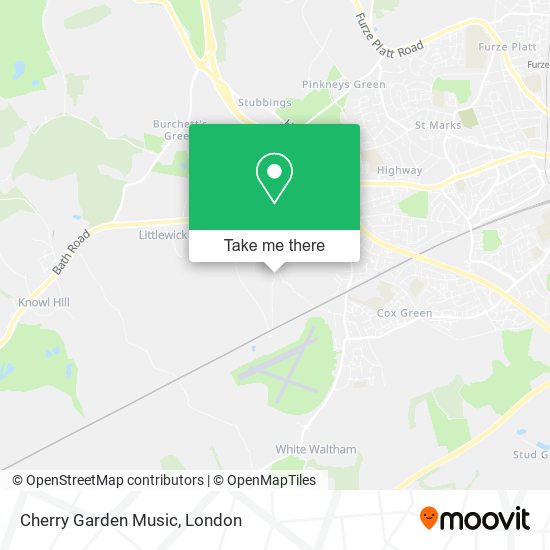 Cherry Garden Music map